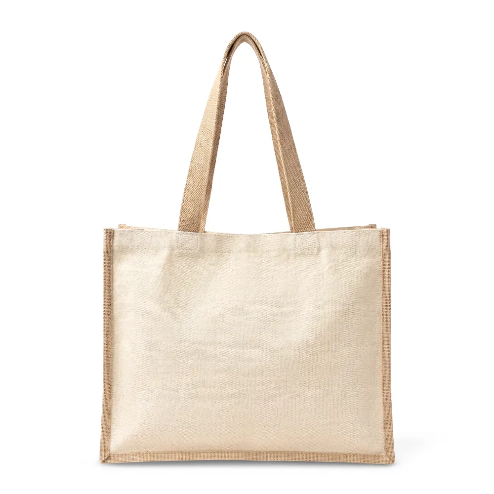 Bolsa en Algodón y Yute Nara