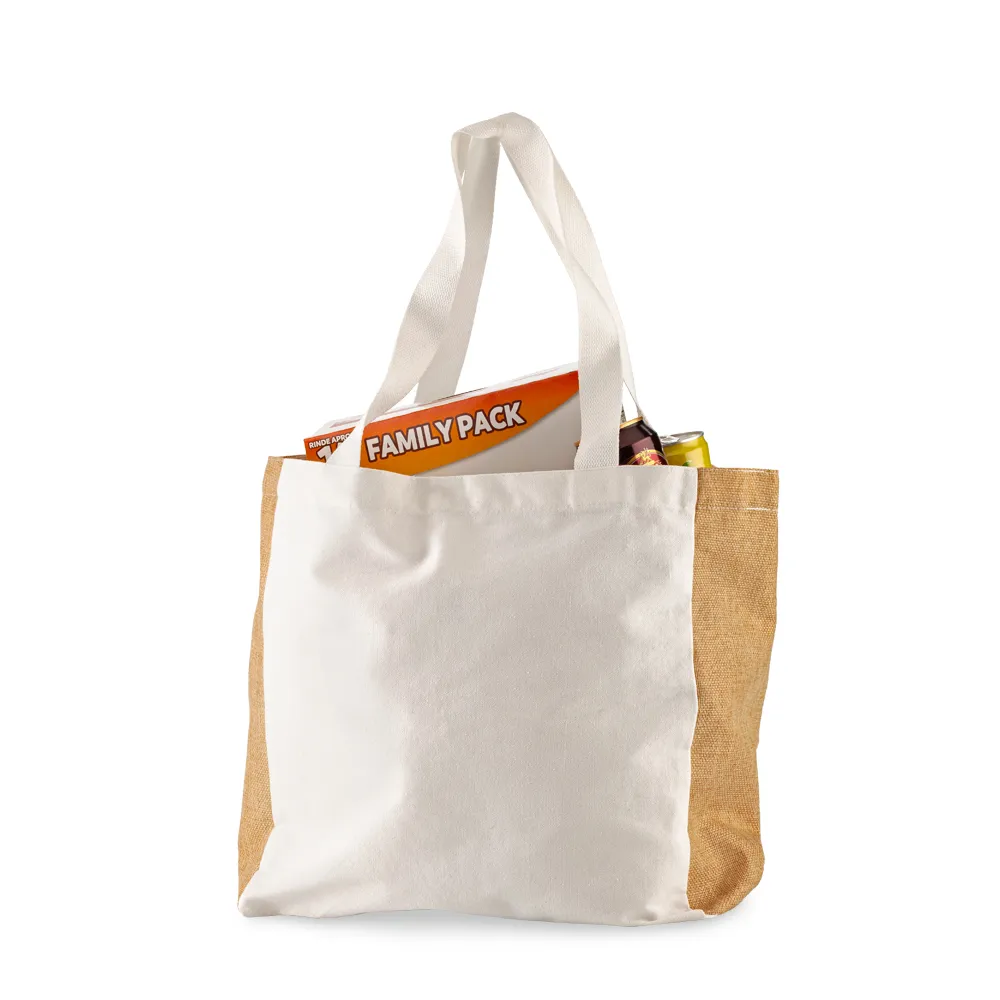 Bolsa en Algodón y Yute