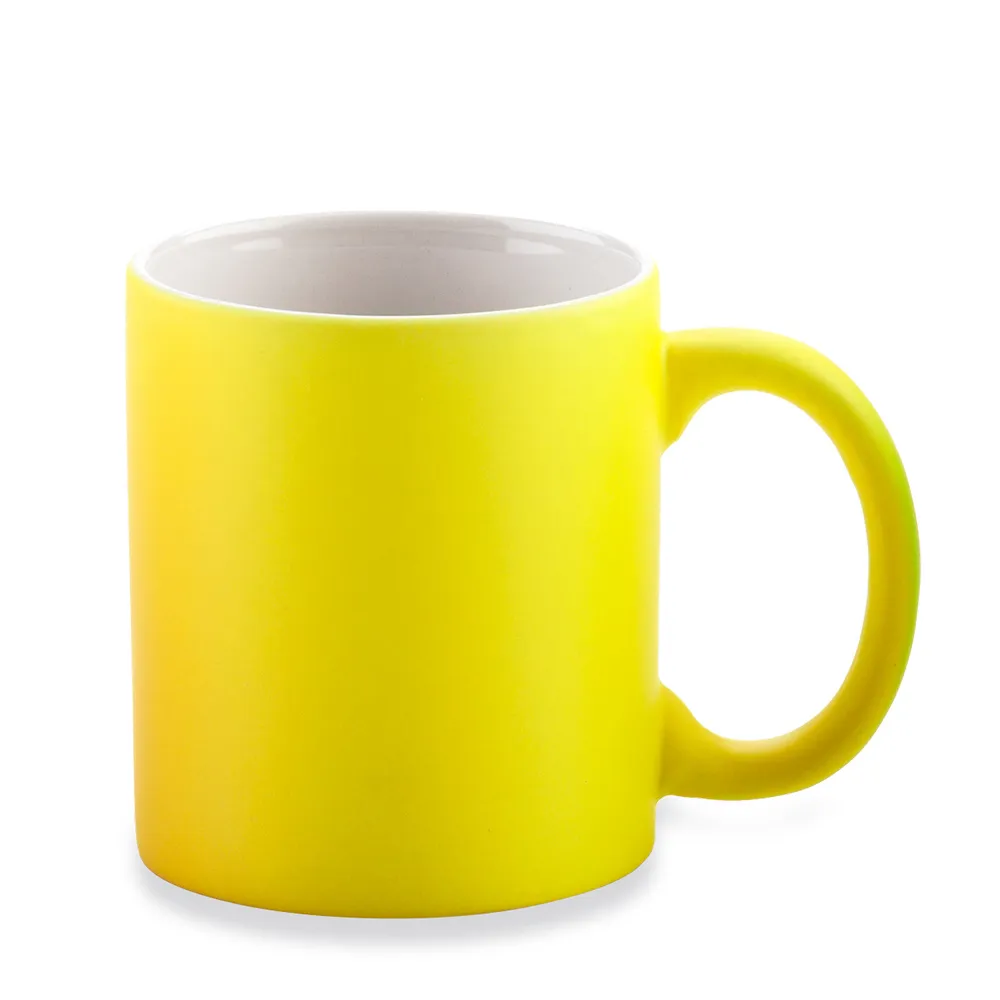 Mug Cerámica Neón 11 oz