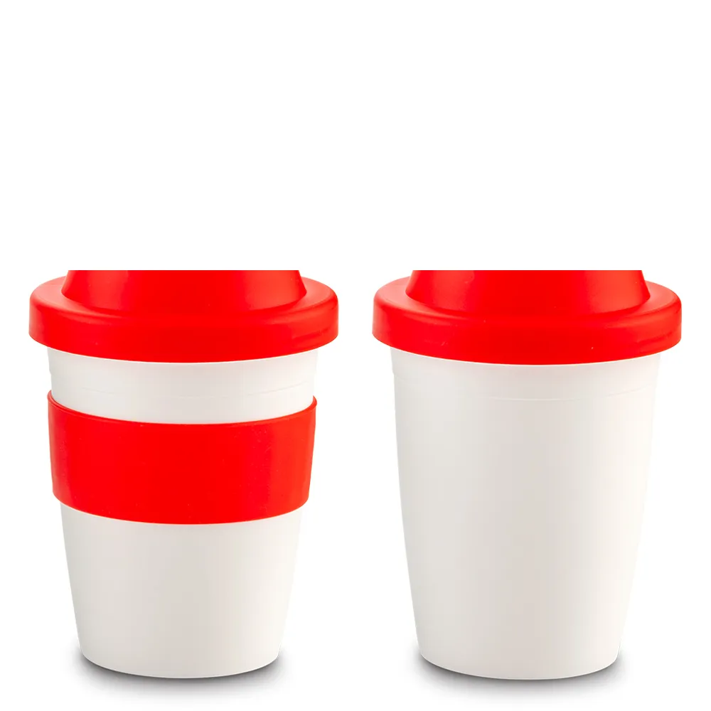 Mug Plástico Coffee Plus 12 oz