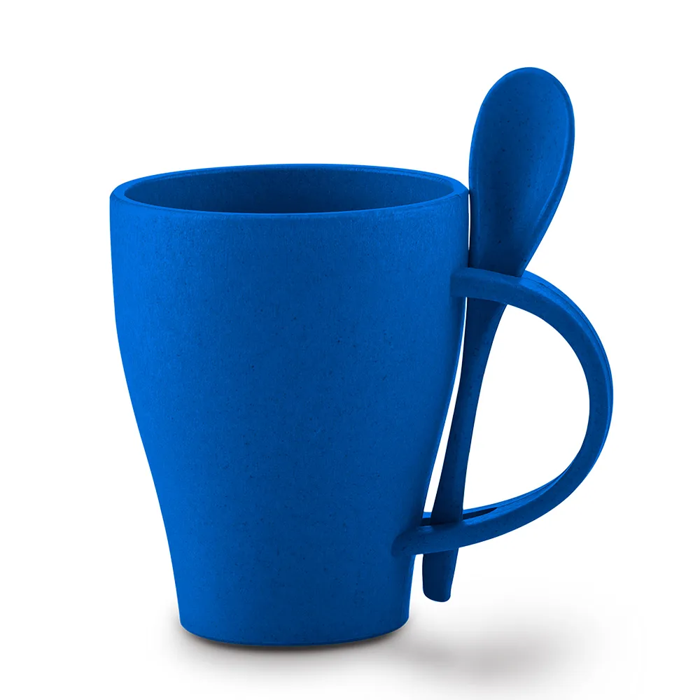 Mug Plástico con Cuchara Tiffany 350 ml