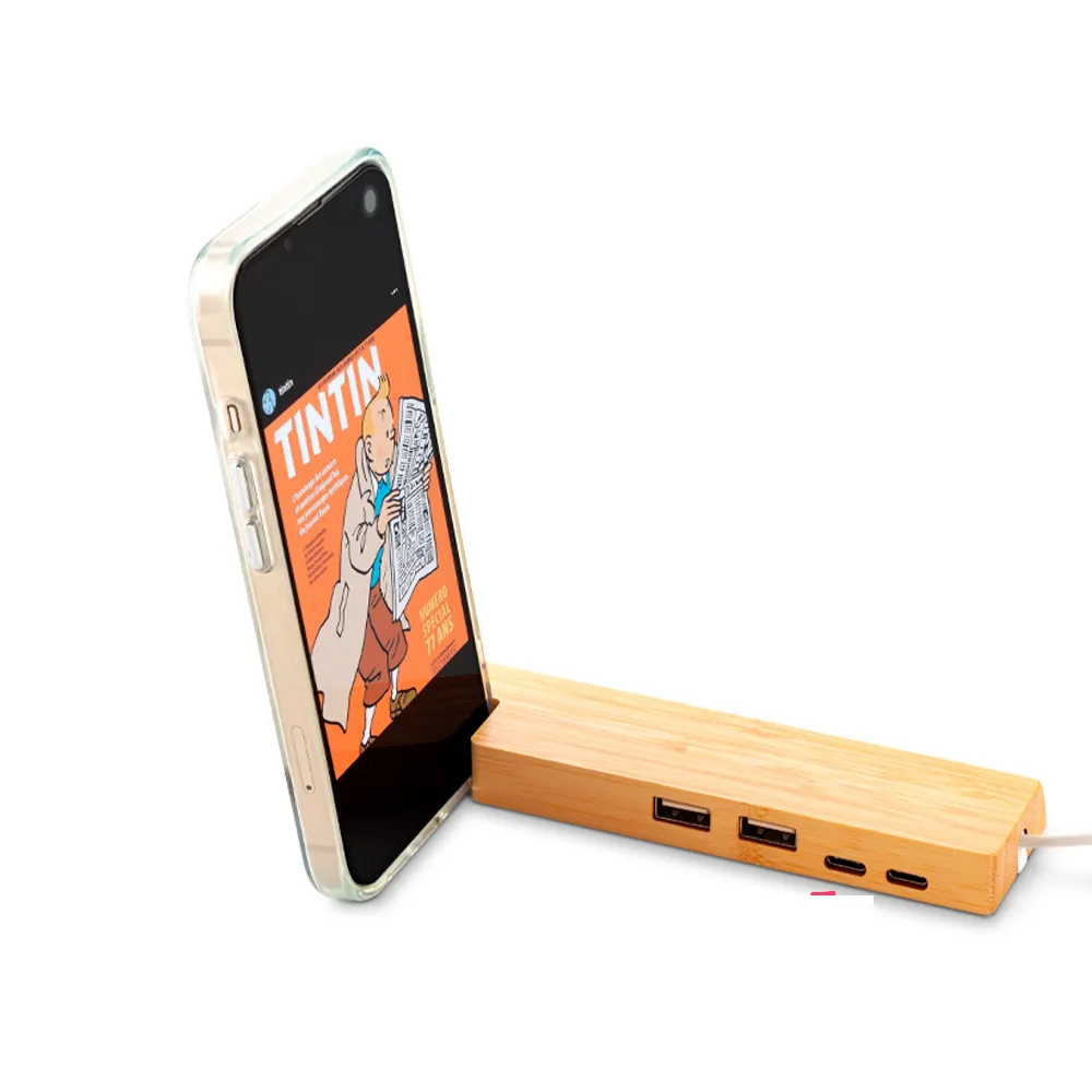 Puerto USB Ruler Bamboo