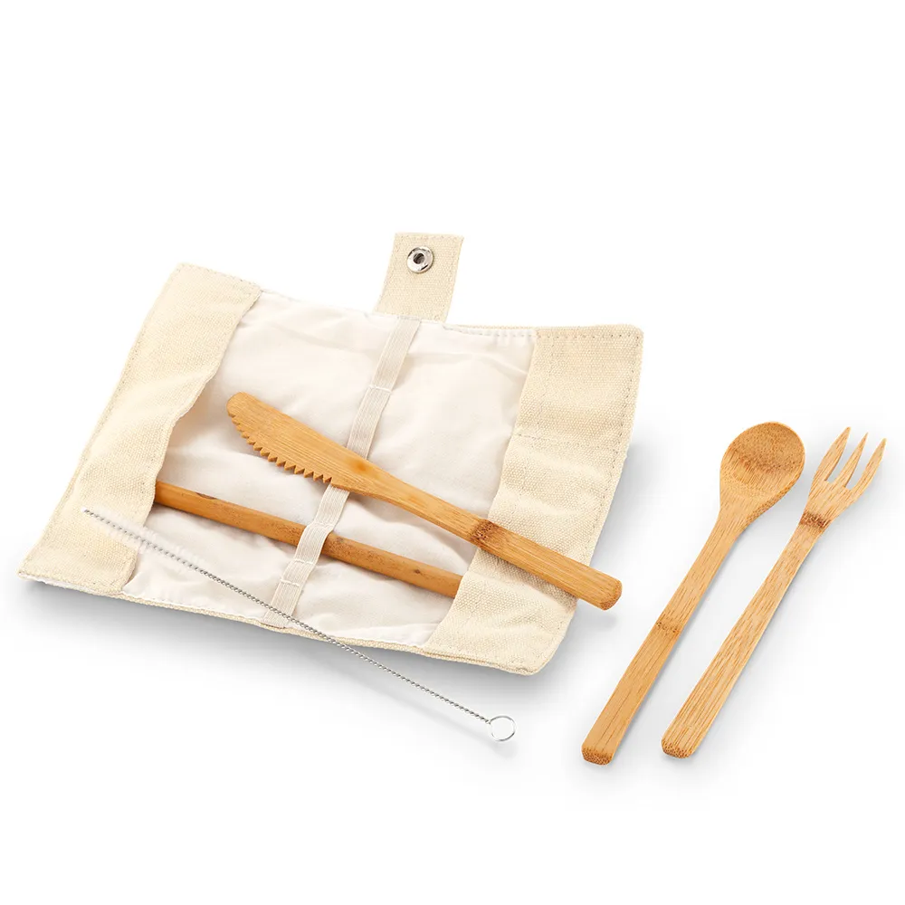 Set de Cubiertos Bamboo