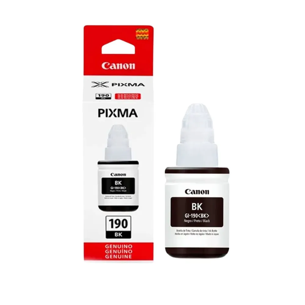 Canon GI-190 BK Botella de tinta negro